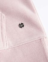 Džemperis - Didelė priekinė kišenė - violetine