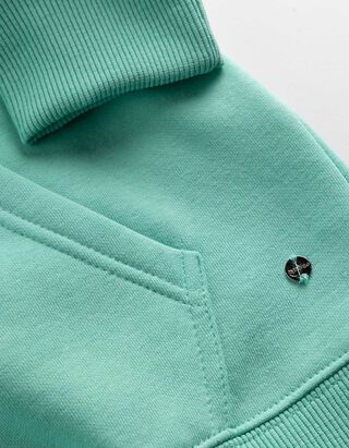 Hoodie - Kapuze - t&uuml;rkis