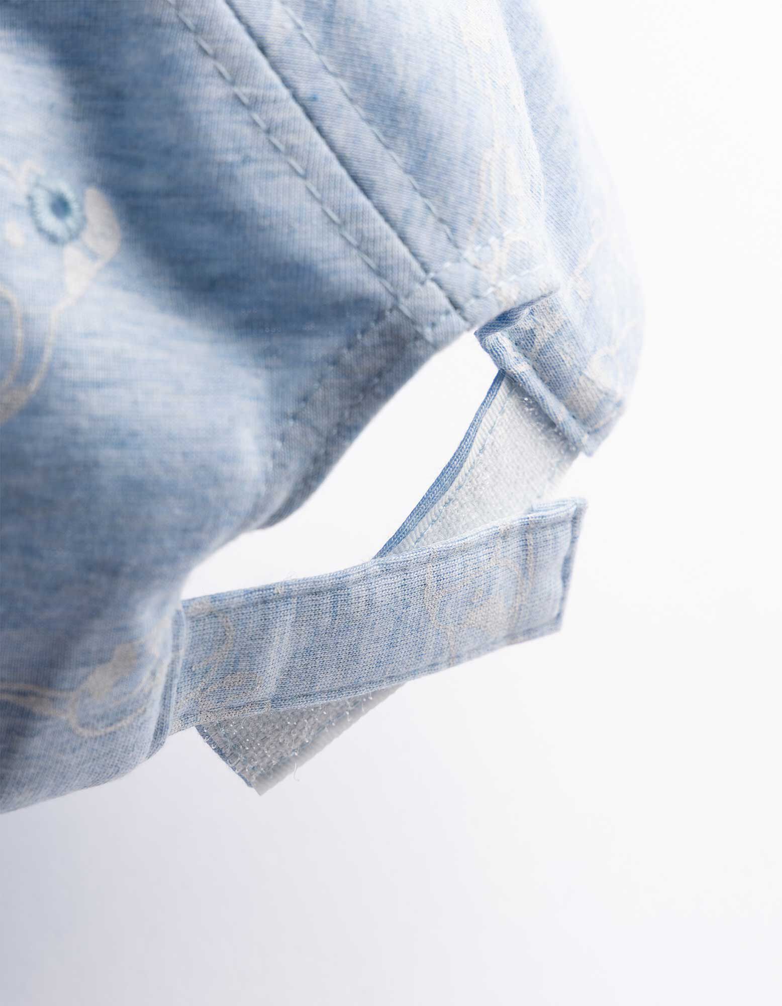 Casquette - Imprim&eacute; all-over - bleu clair