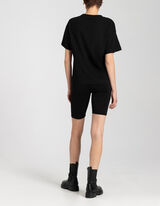 Radlerhose - Regular Waist - schwarz