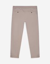 Nohavice - Elastick&yacute; p&aacute;s - bezova