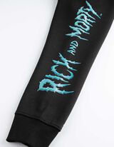 Hoodie - Rick and Morty - zwart