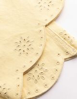 Jeans - Wide Fit - hellgelb