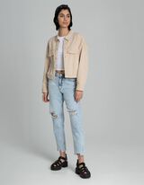 Traper jakna - Oversized Fit - bez