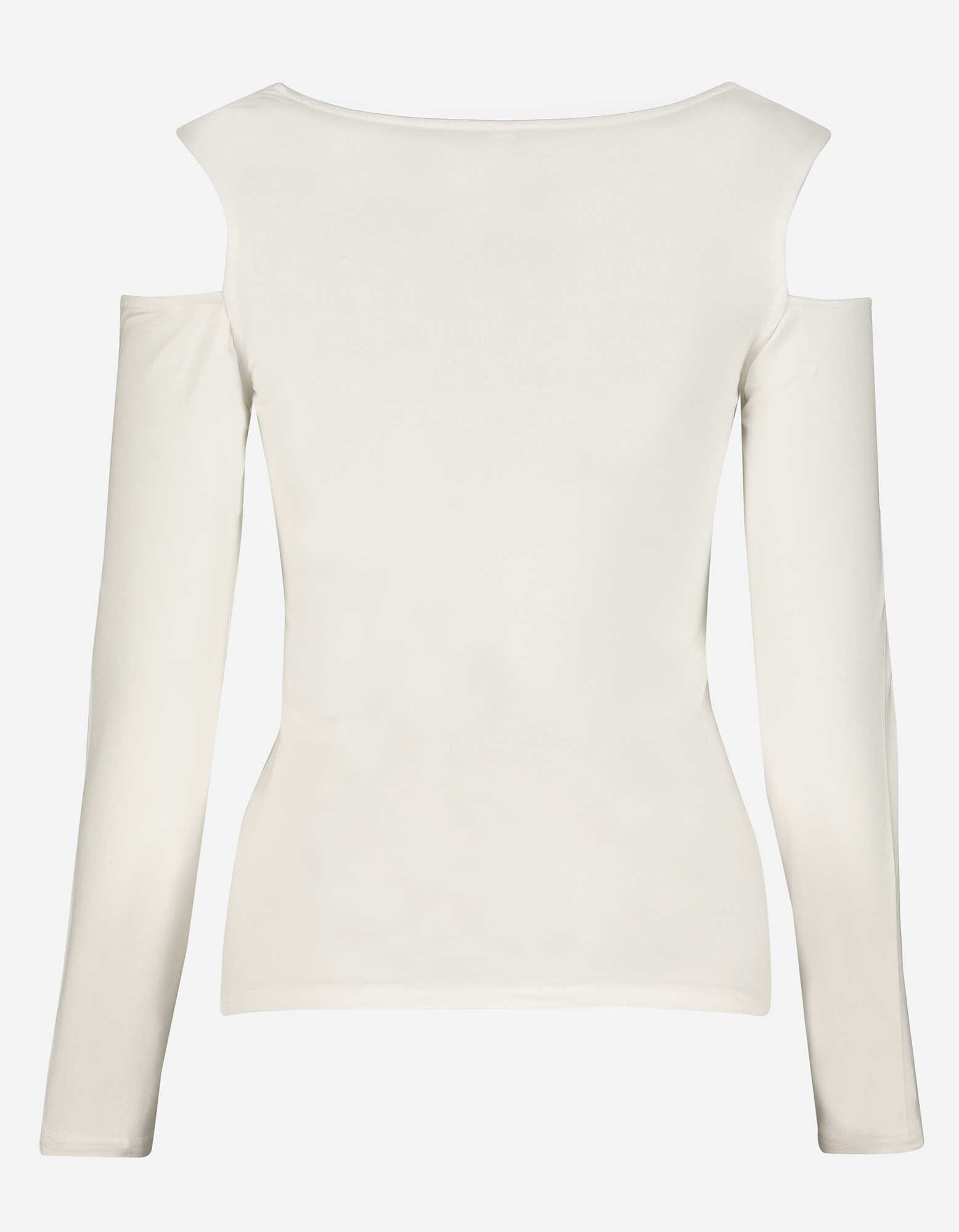 Longsleeve - Viscosemix - wit