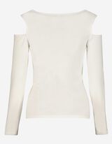 Longsleeve - Viscosemix - wit