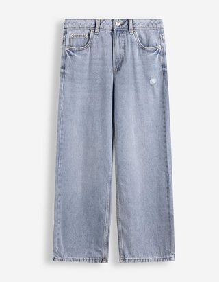 Jeans - Wide fit - blauw