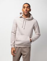 Felpa con cappuccio - Misto cotone - beige