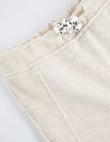 Pantalone za džoging - rebrasti materijal - bez