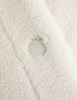 Jakna - Pliš - belo