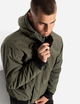 Parka - Rezistent la apă - Verde inchis