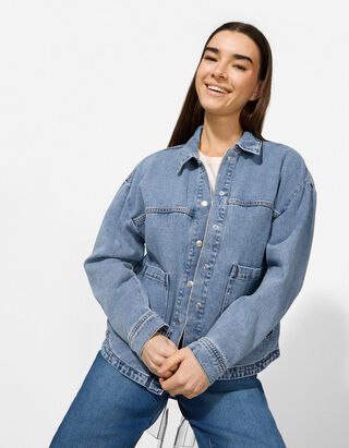 Camicia di jeans - Denim - blu