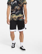 &Scaron;orts - Kontrastne pruge - crno