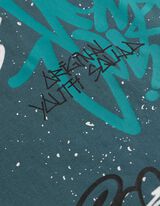 Tričko - Předn&iacute; tisk - Tmavě zelen&aacute;