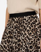 Sijonas - Plissee - baltas