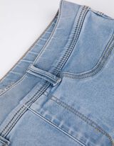 Jegginsy - Efekty prania - jasny niebieski