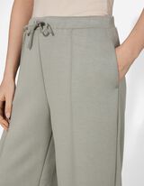 Hose - einfarbig - dunkelgr&uuml;n