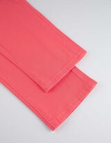 7/8-broek - Knoopsluiting - lichtrood