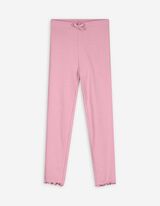 Leggings - Rippenstruktur - lila