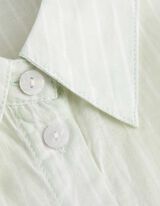 Chemise - Rayures - Vert