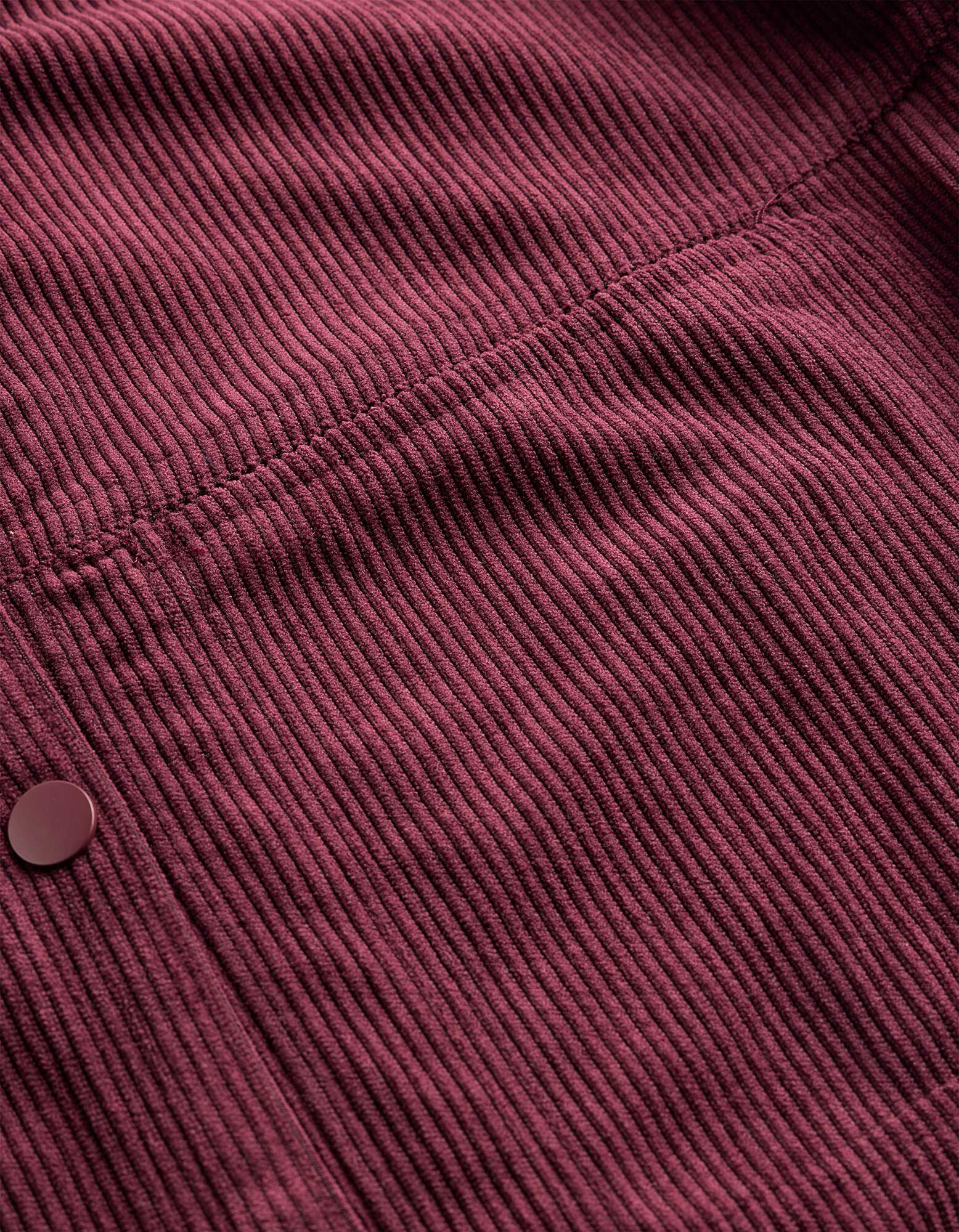 Hemdbluse - Aufgesetze Taschen - Lila