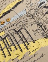 Tričko - Potisk na zadn&iacute; straně - Světle zelen&aacute;