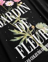 Tričko - Ozdobn&eacute; kam&iacute;nky - cern&aacute;