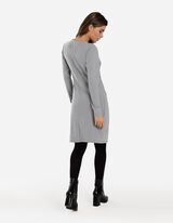 Haljina - Ravni kroj - siva