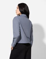 Bluse - Polyester - hellblau