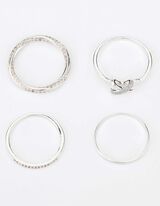 Damen Ring - 4er-Pack   