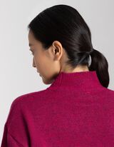 Džemper - Ruska kragna - ljubicasta