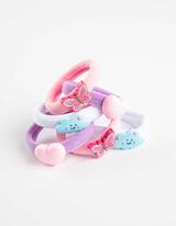 Ozdoba włos&oacute;w - 6 szt. w opakowaniu - rozowy