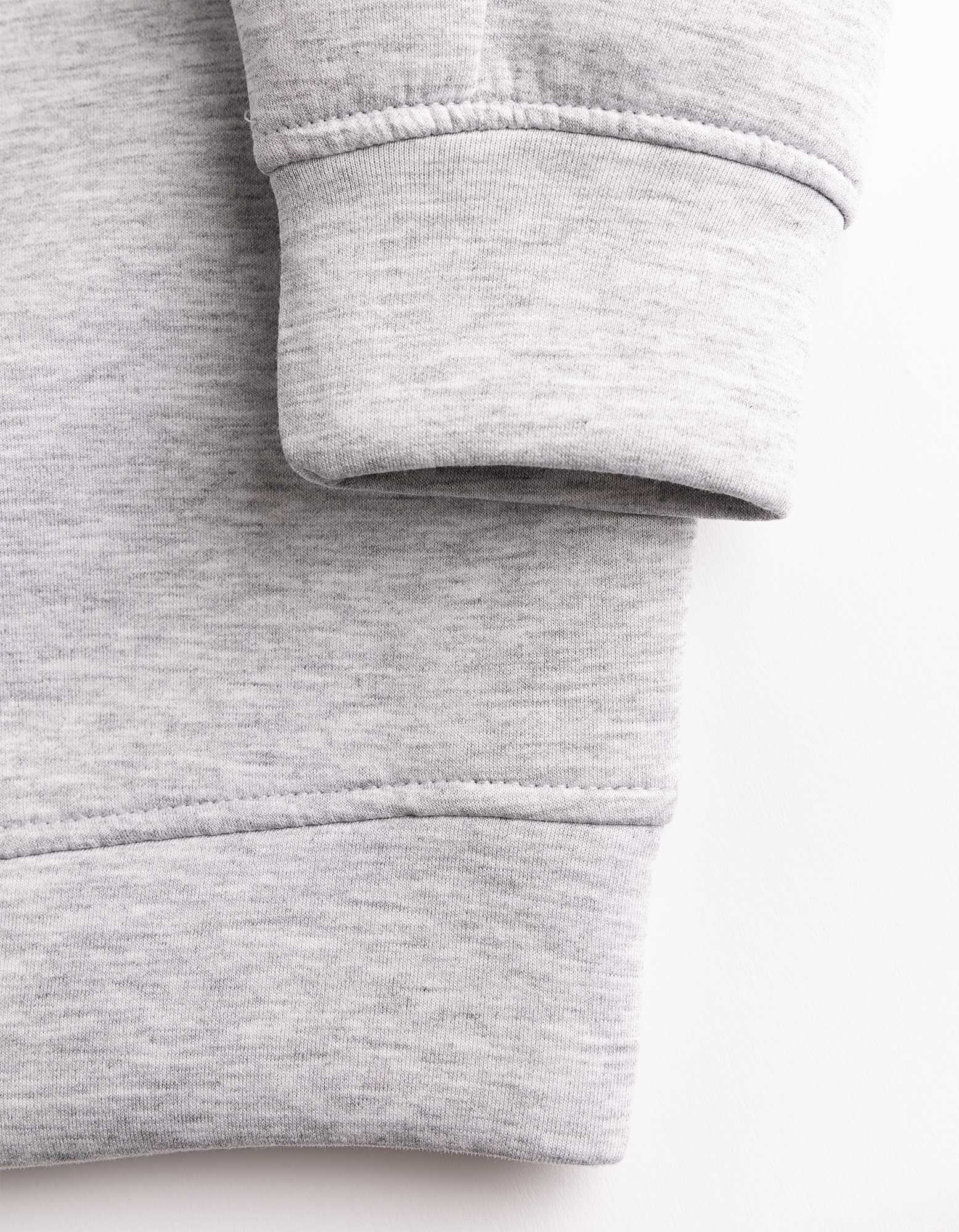 Sweatshirt - Oversized Fit - Hellgrau