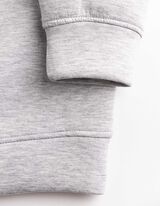 Sweatshirt - Oversized Fit - Hellgrau