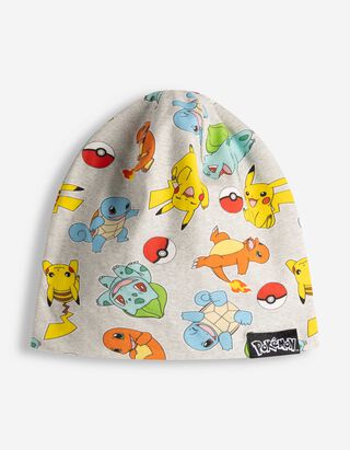 czapka beanie - Pok&eacute;mon - jasny szary