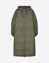 Cappotto trapuntato - Impermeabile - verde scuro