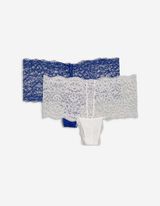 Chiloți string - Pachet de 2 - Albastru inchis