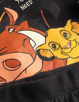 set di felpa e pantaloni di felpa - Il re leone - grigio scuro