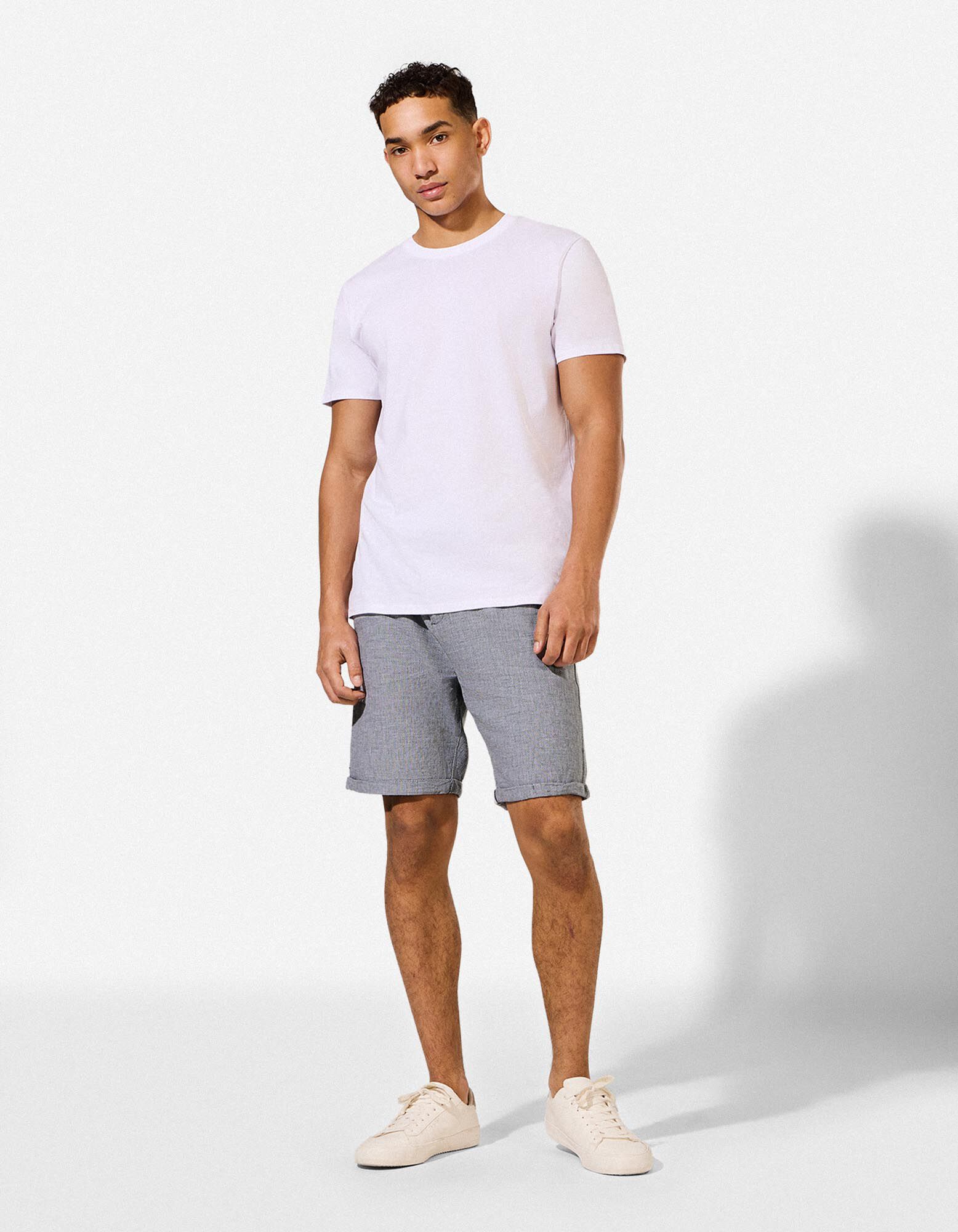 Short chino - Chin&eacute; - Vert