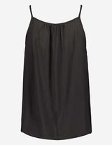 Top - LENZING™ ECOVERO™ - nero