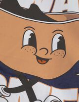 T-shirt - Stampa sul retro - blu