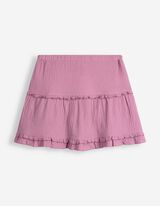 Skort - einfarbig - Pink