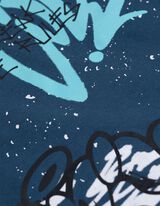 T-shirt - Stampa frontale - blu scuro