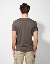 T-s&auml;rk - tr&uuml;kis - helepruun