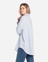 Bluza - muslin - svijetlo plava