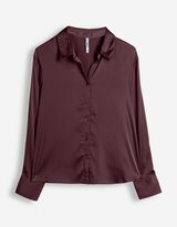 Blouse - Satin - mauve