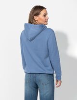 Hoodie - Kangurutasche - hellblau