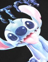 Tricou - Lilo și Stitch - Negru