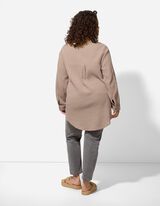 Duga bluza - Džep na grudima - bez