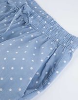 Felsőből és nadrágból álló pizsama szett - Pamut - sotetkek